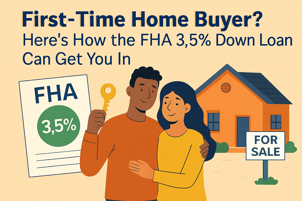 "First-Time Home Buyer? Here’s How the FHA 3.5% Down Loan Can Get You In"